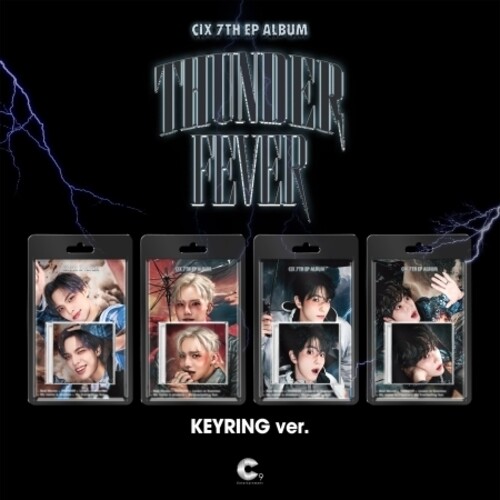 Thunder Fever - Keyring Album - Random Cover - incl. Ball Chain, Photocard + QR Card [Import]