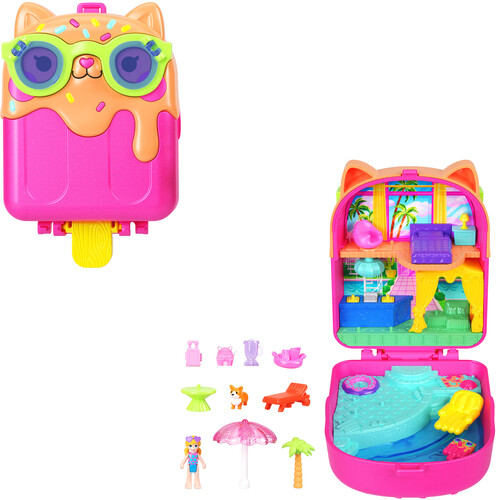 POLLY POCKET POCKET WORLD KITTY POPSICLE