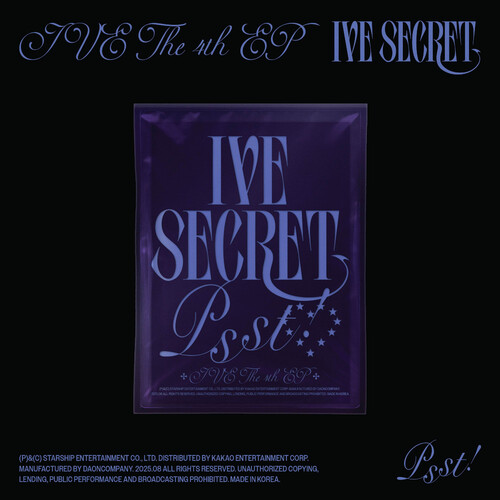 IVE SECRET (PSST VER) IVE THE 4TH EP