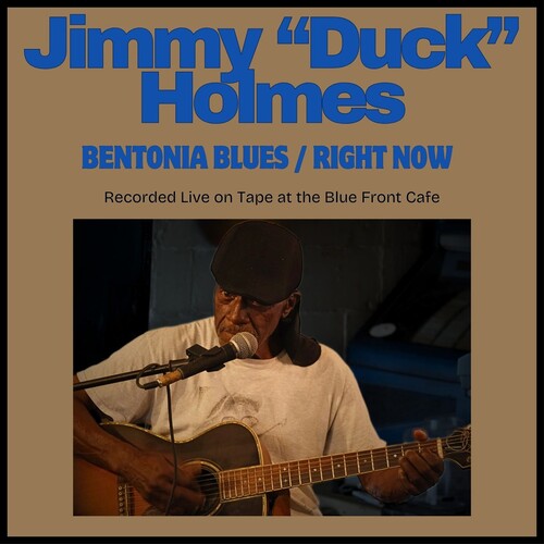 Jimmy Holmes  "Duck" - Bentonia Blues / Right Now (Wal) (Eco) vinyl record cover