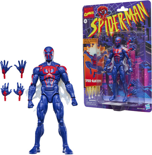 Spd Legends Retro 26 Spd 1 - Hasbro Collectibles - Spider-Man Comics - Marvel Legends: Retro Cardback - Spider-Man 2099 Action Figure