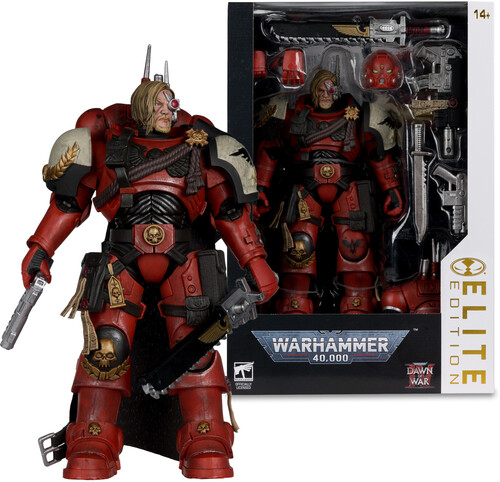 ELITE ED 7IN WARHAMMER DAWN OF WAR 4 CAPTAIN CYRUS