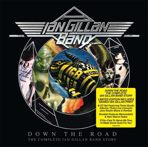 Down The Road: The Complete Ian Gillan Band Story - Autographed Deluxe 8CD Boxset