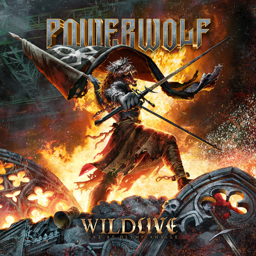 Powerwolf - Wildlive (Live at Olympiahalle) vinyl record cover