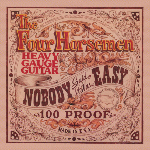 Four Horsemen - Nobody Said It Was Easy vinyl record cover