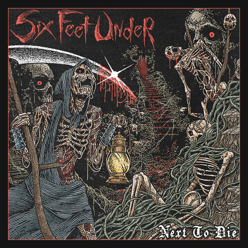 Six Feet Under - Next To Die (Blk) vinyl record cover