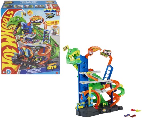 HW CITY ULTIMATE GARAGE ATTACK OF THE T REX