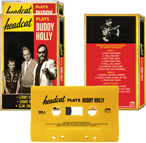 The Head Cat - Sings Buddy Holly vinyl record cover
