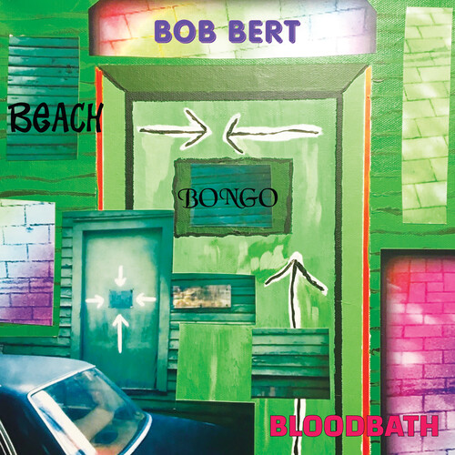 Bob Bert - Beach Bongo Bloodbath vinyl record cover