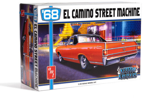 AMT 1968 Chevy El Camino Street Machine 1/25 Scale Model Kit