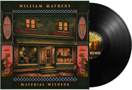 William Matheny - Material Witness vinyl record cover