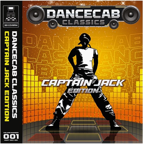 Dancecab Classics Volume 001 - Captain Jack - Ost - Dancecab Classics Volume 001 - Captain Jack - Ost vinyl record cover