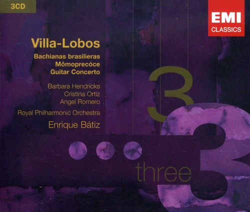 Enrique Batiz - Bachianas Brasileiras Nos 1-9 vinyl record cover