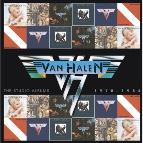 Van Halen - Studio Albums 1978-84 vinyl record cover