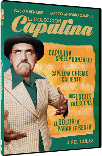 CAPULINA COLECCION - 4 PELICULAS DVD