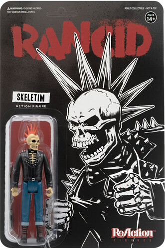 Rancid - Rancid ReAction Figure - Rancid Punk Skeleton
