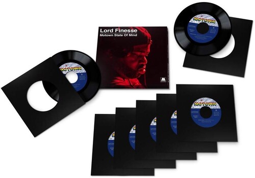 Lord Finesse Presents Motown State Of Mind Remix - Lord Finesse Presents: Motown State Of Mind (Various Artists) vinyl record cover