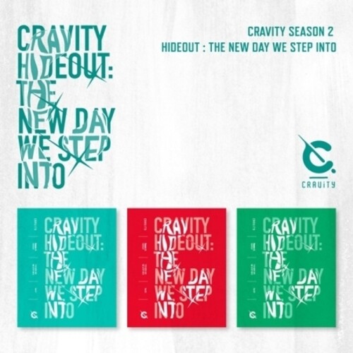 Cravity - Cravity Season 2. Hideout : The New Day We Step Into (Random Cover)(incl.4-Cut Photocard, Polaroid Photocard + Sticker)