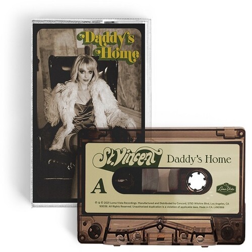 St. Vincent - Daddy’s Home [Indie Exclusive Limited Edition Black Smoke Cassette]