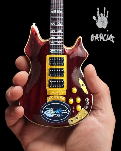 JERRY GARCIA GRATEFUL DEAD ROSEBUD MINI GUITAR