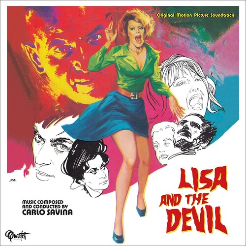 Carlo Savina (Ita) - Lisa & The Devil / O.S.T. (Ita) vinyl record cover
