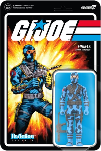 G.I. Joe Reaction Wave 3 - Firefly (Comic Colors) - G.I. Joe Reaction Wave 3 - Firefly (Comic Colors)