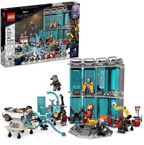 LEGO MARVEL SUPER HEROES IRON MAN ARMORY