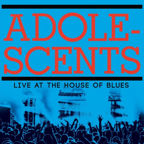 Adolescents - Live At The House Of Blues - Blue/Black Splatter