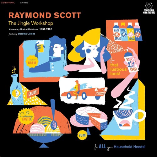 Raymond Scott - The Jingle Workshop: Midcentury Musical Miniatures 1951-1965 vinyl record cover