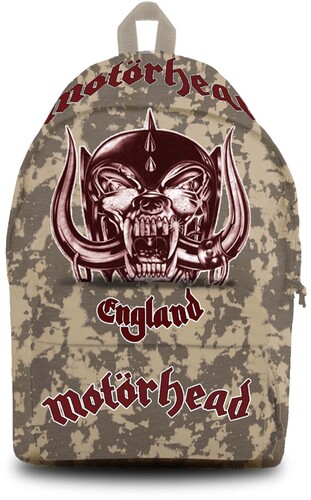 MOTORHEAD DAYPACK ENGLAND WHITE