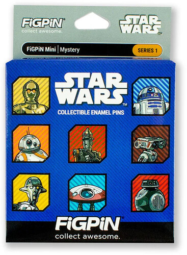 FIGPIN MYSTREY MINI PIN STAR WARS DROIDS S1 1 PIN