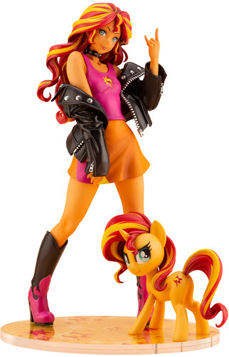 MY LITTLE PONY - SUNSET SHIMMER BISHOUJO STATUE|alliance entertainment