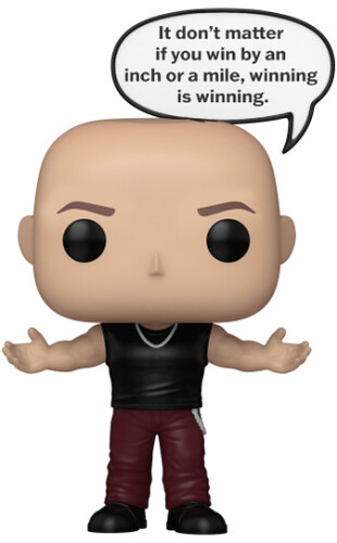 Funko POP! Movies Sayings: Fast & Furious - Dom Toretto (Winning is Winning)