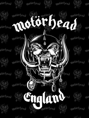 ROCKSAX MOTORHEAD SRP FL BLNK ENGLAND 50X60