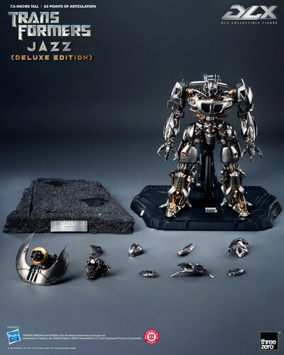 THREEZERO DLX TRANSFORMERS JAZZ 7.5IN ACTION FIG