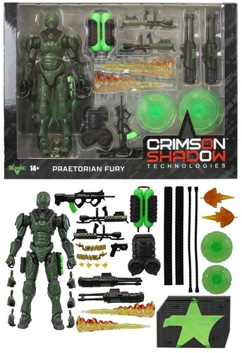 Action Force  Crimson Shadow  Praetorian Fury Deluxe Action Figure