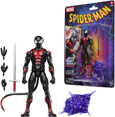 Hasbro Collectibles - Spider-Man Comics - Marvel Legends: Retro Cardback - Uncanny Spider-Man (Nightcrawler) Action Figure