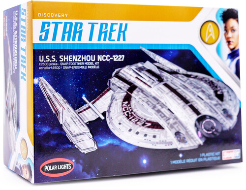 Star Trek Discovery U.S.S. Shenzhou (Snap) 2T Polar Lights Model Kit