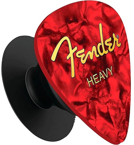 PLUGINZ FENDER PHONE GRIP RED & BLACK