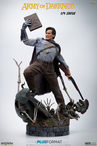ARMY OF DARKNESS ASH 1/ 4 SCALE PLUS FORMAT STATUE