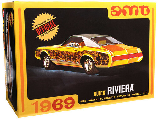 AMT 1969 Buick Riviera 1/25 Scale Model Kit