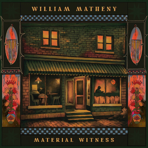 William Matheny - Material Witness vinyl record cover