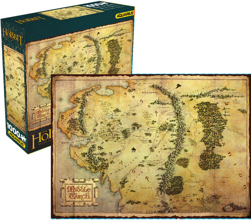 THE HOBBIT MAP 1000 PIECE JIGSAW PUZZLE