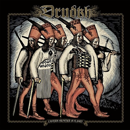 Drudkh - Eastern Frontier In Flames (Blue) vinyl record cover