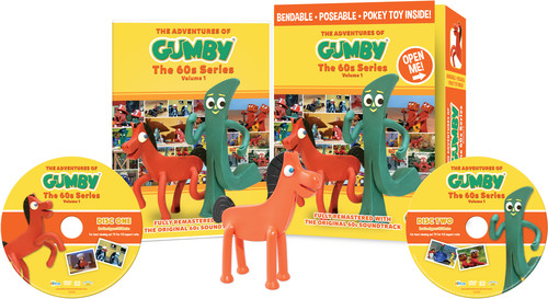 The Adventures of Gumby: The '60s Series: Volume 1 (With Bendable Pokey Toy)