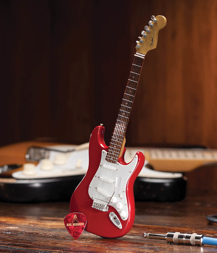 Fender Stratocaster Classic Red Finish 10 Inch Miniature Guitar Replica