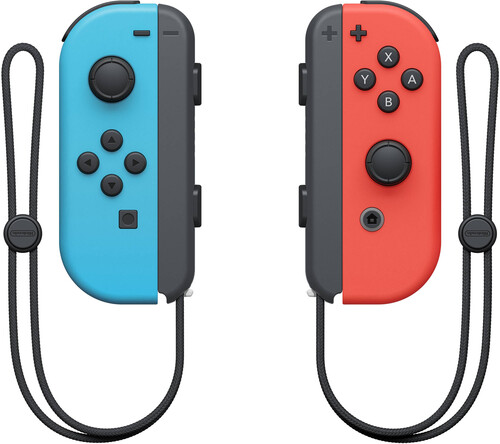 SWI JOY-CON CONTROLLER: (L/ R) - NEON RED/ NEON BLUE