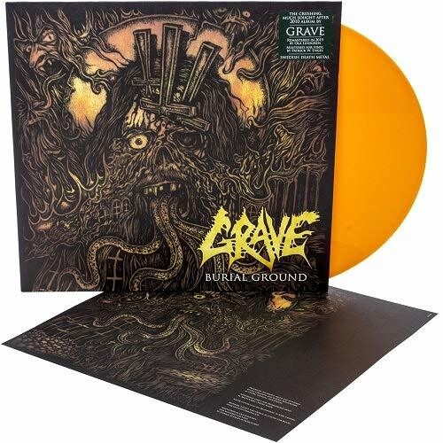 Grave - Burial Ground (Re-issue 2019) (Orange LP)