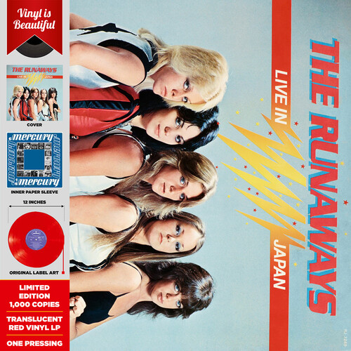 The Runaways - Live In Japan (Import Version) [Colored Vinyl] (Gate) [Limited Edition]