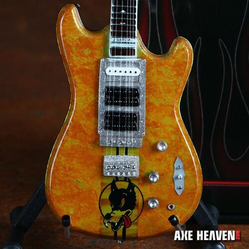 JERRY GARCIA GRATEFUL DEAD WOLF MINI GUITAR